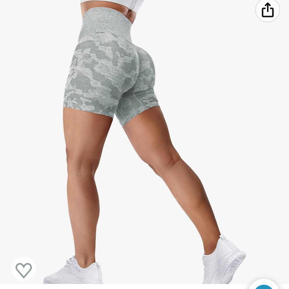 Grey Camou Shorts